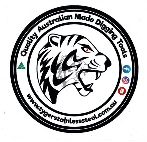Tyger Stainless Steel Sticker Accessories